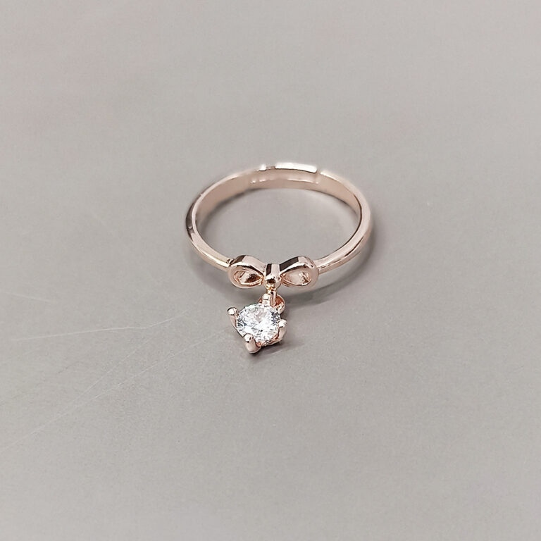 Rose Gold Infinity Ring