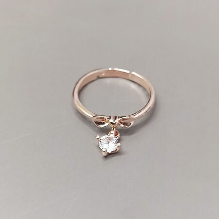 Elegant Rose Gold Bowknot