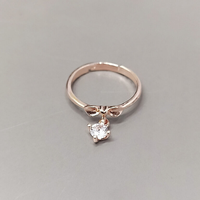 Elegant Rose Gold Bowknot