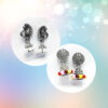 2 Pair Traditional Indian Jhumka Earrings