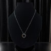 Intertwined Square Pendant Necklace