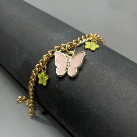 Gold-Toned Charm Bracelet
