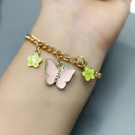 Gold-Toned Charm Bracelet