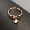 Dainty Rose Gold Bow