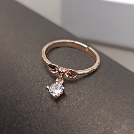 Elegant Rose Gold Bowknot