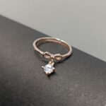 Rose Gold Infinity Ring